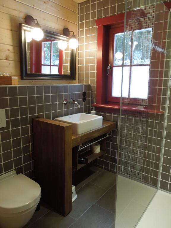 Blockhaus Bodefall ブラウンラーゲ 部屋 写真