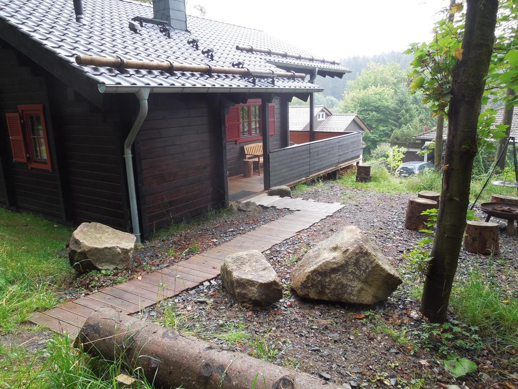 Blockhaus Bodefall ブラウンラーゲ エクステリア 写真